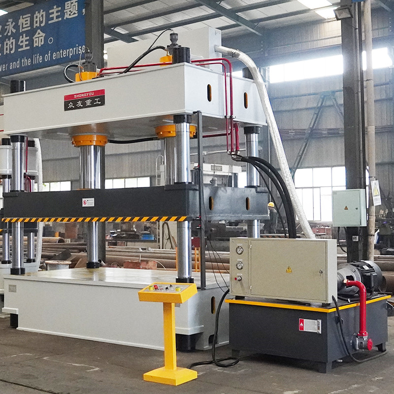 400吨新能源电池壳液压机 400T金属成型压力机