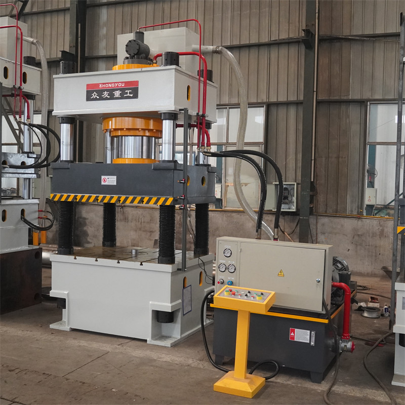 500吨液压机 500T新能源汽车配件压力机 热压油压机