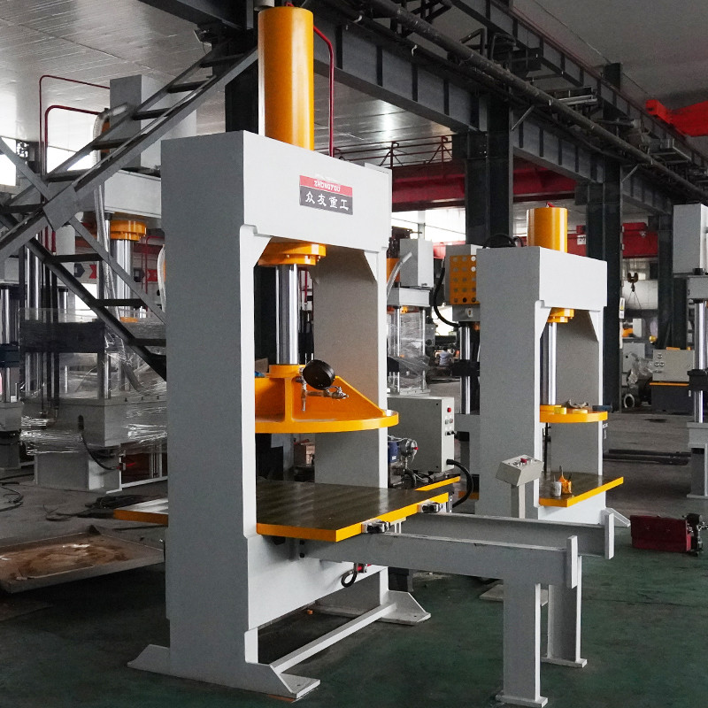 120吨龙门框式液压机 船舶用压力机 柴油发动机活塞头油压机