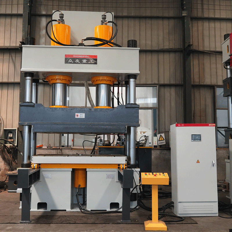 500吨玻璃钢模压成型机 500T复合材料热压液压机