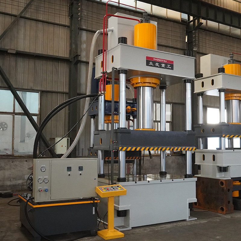 315吨排水沟液压机 树脂井盖压力机 复合材料热压成型油压机