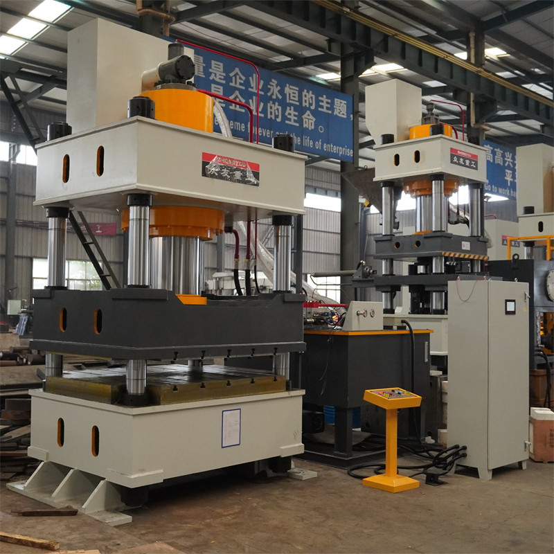 630吨PE沙子瓦液压机 630t塑料瓦压力机 PP材料热压机