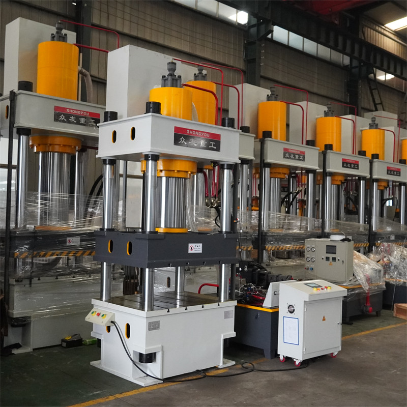 315吨液压机 315T航空配件压缩压力机 伺服四柱油压机