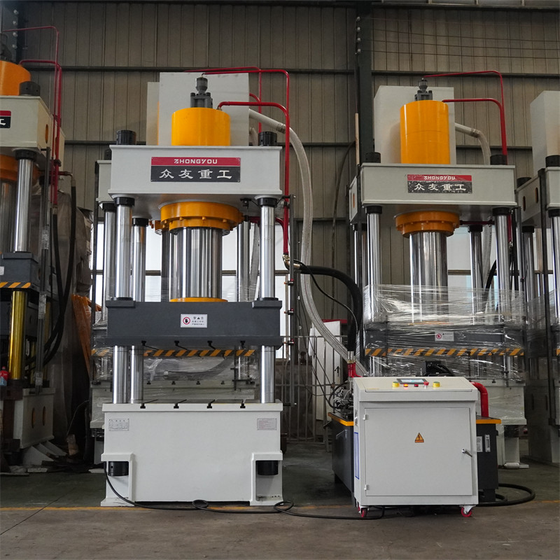 315吨液压机 315T航空配件压缩压力机 伺服四柱油压机