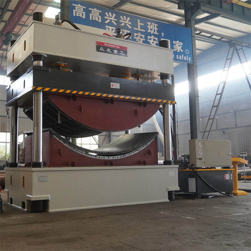 400吨钢板折弯液压机 不锈钢成型压力机 双缸四柱油压机