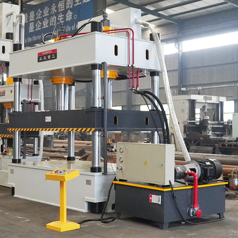 400吨新能源电池壳液压机 400T金属成型压力机