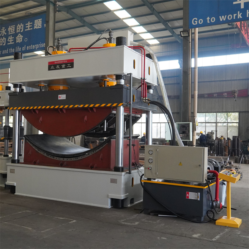 400吨钢板折弯液压机 不锈钢成型压力机 双缸四柱油压机