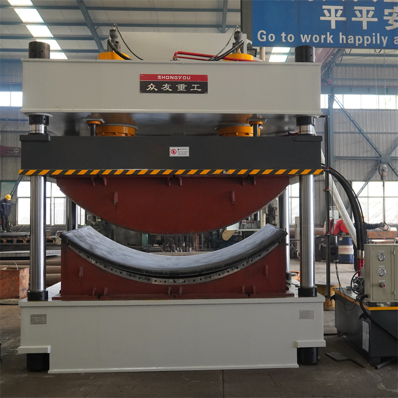 400吨钢板折弯液压机 不锈钢成型压力机 双缸四柱油压机