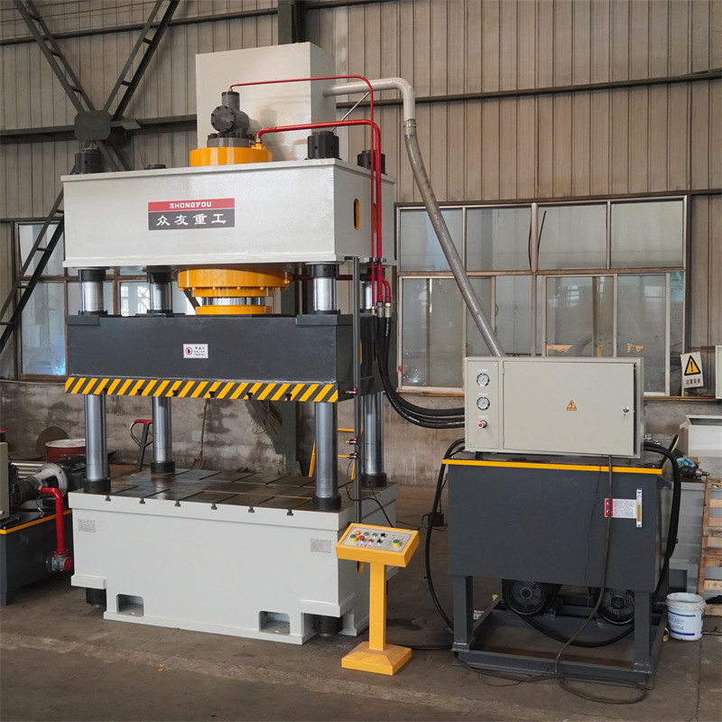 500吨电缆桥架成型液压机 500T不锈钢成型压力机生产线