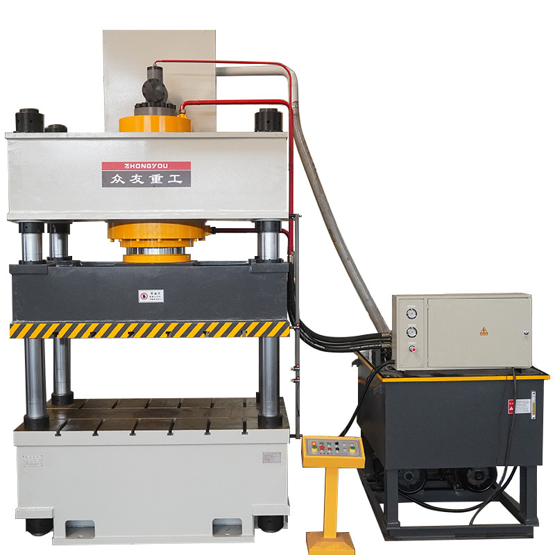 500吨电缆桥架成型液压机 500T不锈钢成型压力机生产线