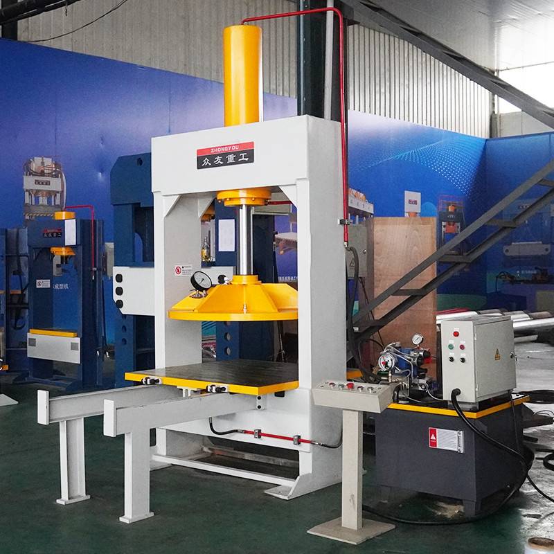 120吨龙门框式液压机 船舶用压力机 柴油发动机活塞头油压机