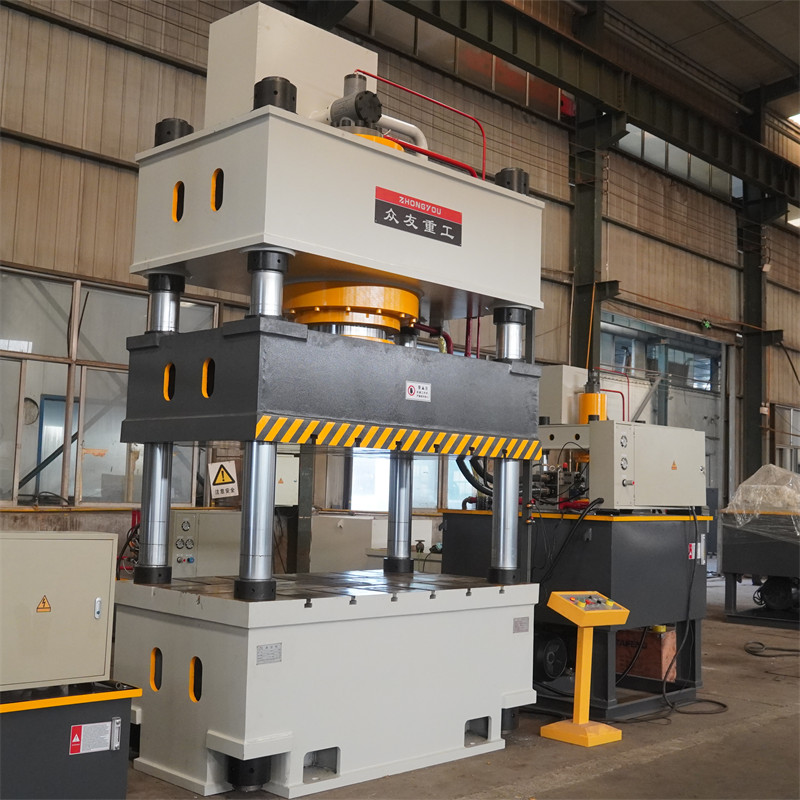 500吨电缆桥架成型液压机 500T不锈钢成型压力机生产线