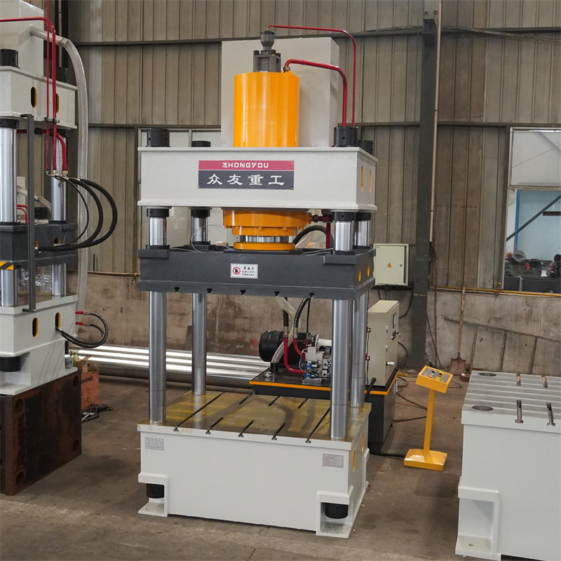 315吨碳纤维液压机 自行车架热压成型压力机