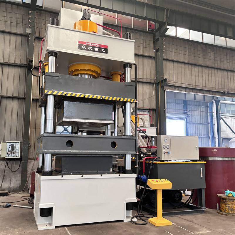 500吨粉末成型压力机 500T四梁四柱液压机