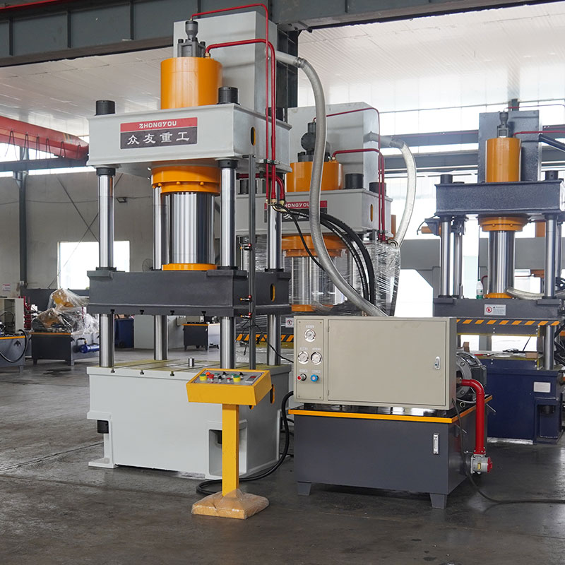 315吨泰山高压开关液压机 四柱压力机