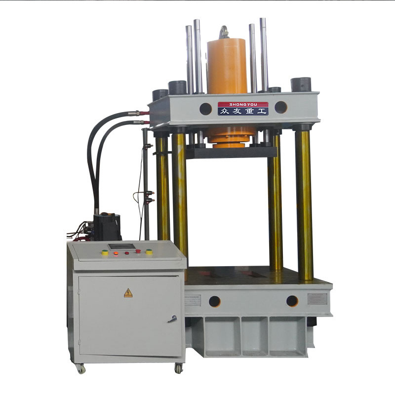 全自动橡胶压块液压机 120T多功能液压机 二梁四柱压力机伺服压力机