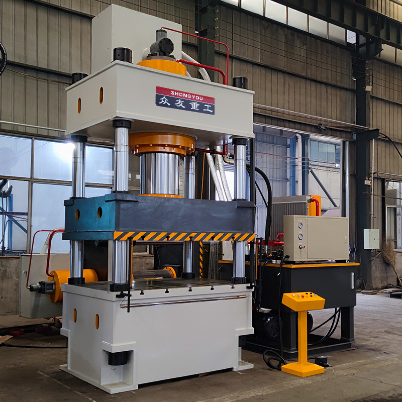 630吨橡胶减速带热压成型液压机  复合材料四柱油压机 630t热压压力机