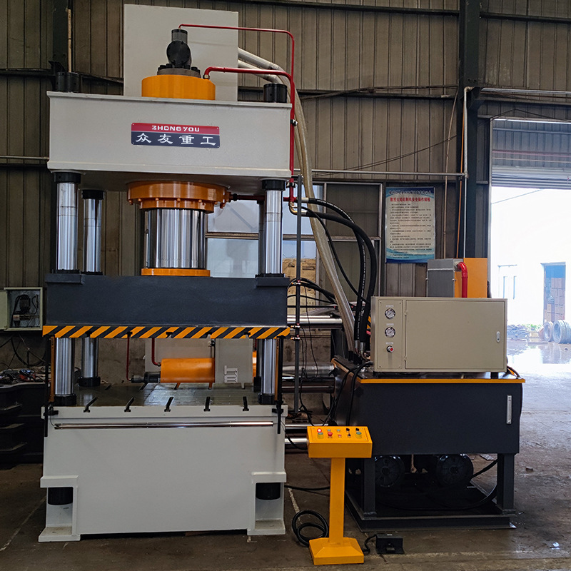 630吨橡胶减速带热压成型液压机  复合材料四柱油压机 630t热压压力机