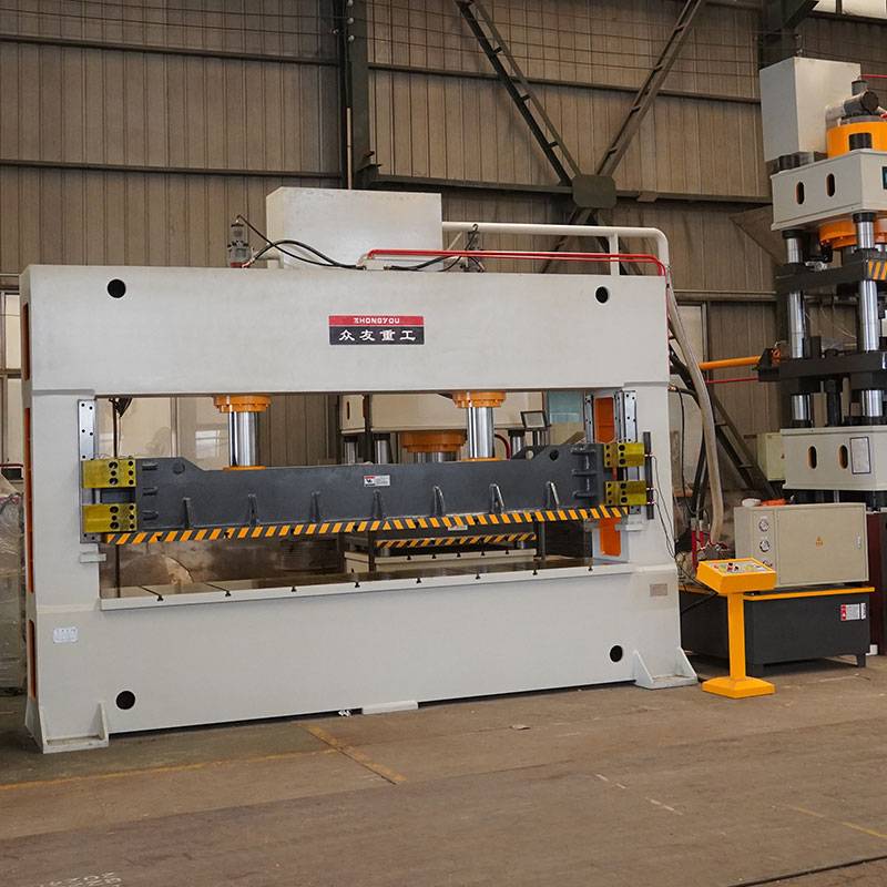 冷藏柜钣金件冲孔加铆钉液压机  框式压力机