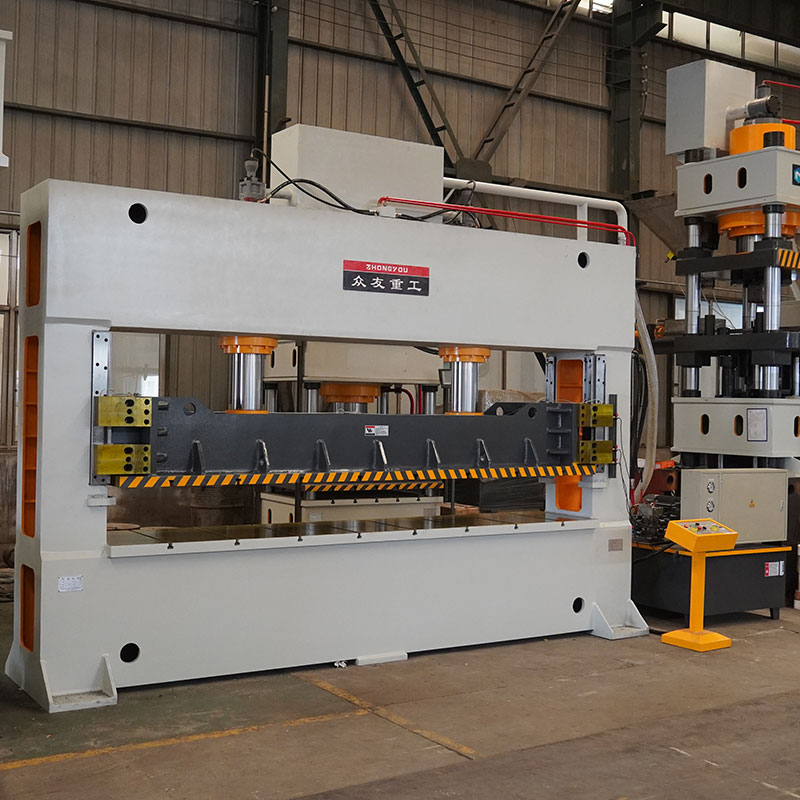 冷藏柜钣金件冲孔加铆钉液压机  框式压力机