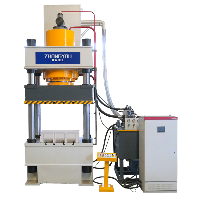 U型排水沟液压机  复合材料热压成型