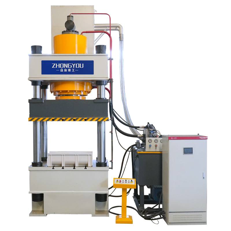 U型排水沟液压机  复合材料热压成型