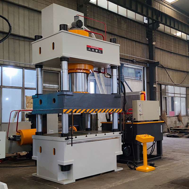 树脂井盖热压成型压力机      三梁四柱油压机