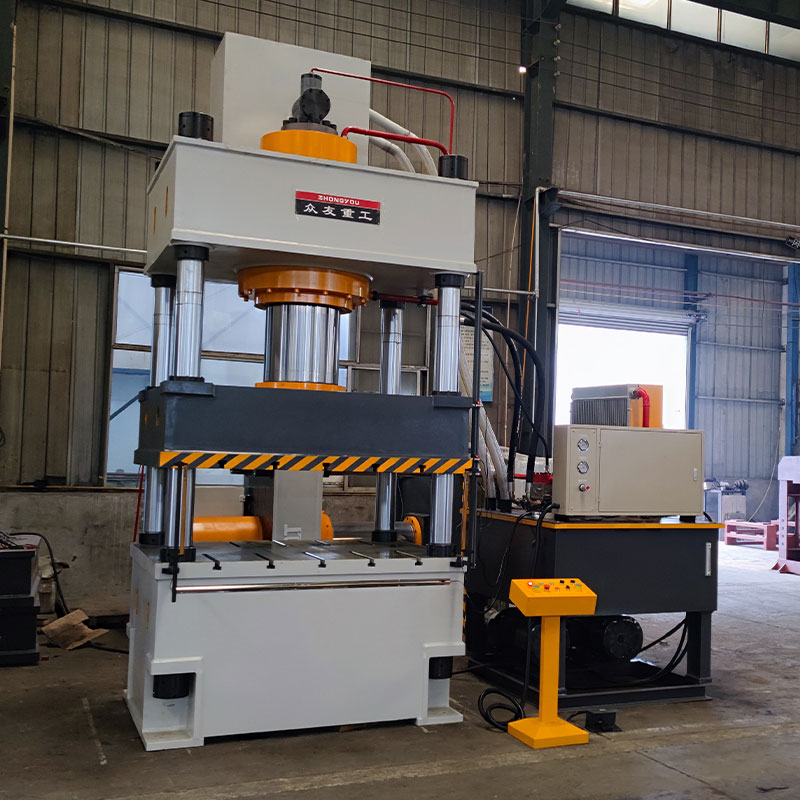 树脂井盖热压成型压力机      三梁四柱油压机