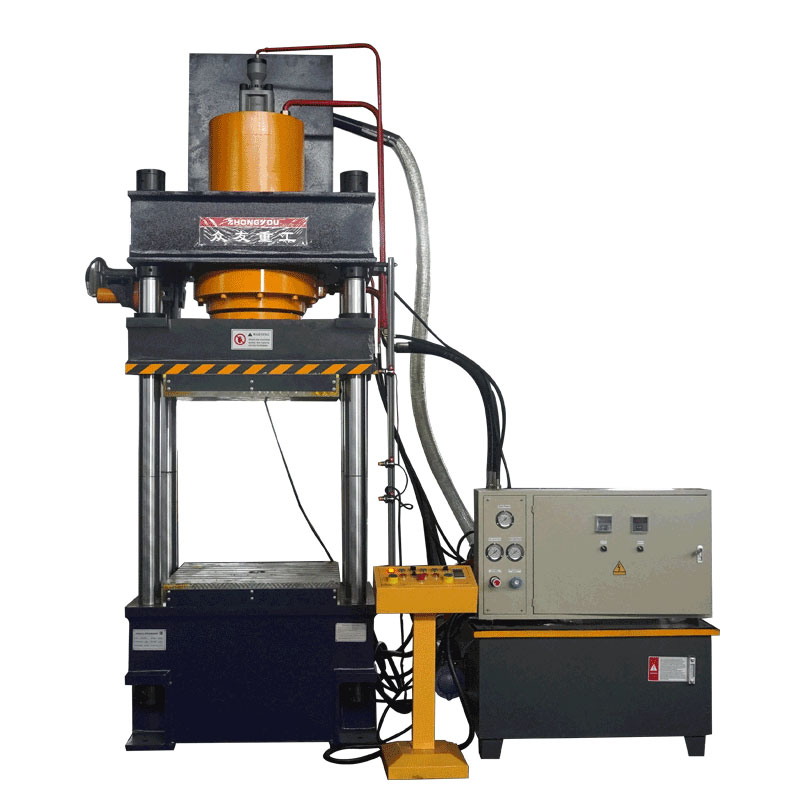 200吨热压机   复合材料防撞垫板液压机