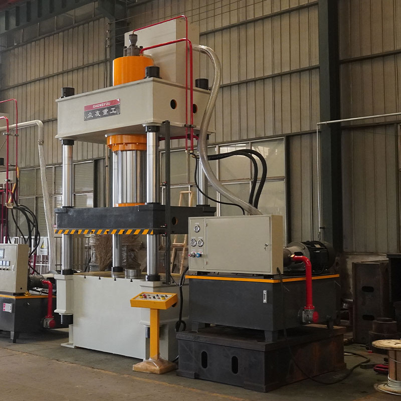 金属压制成型液压机   连体钢板水箱压力机