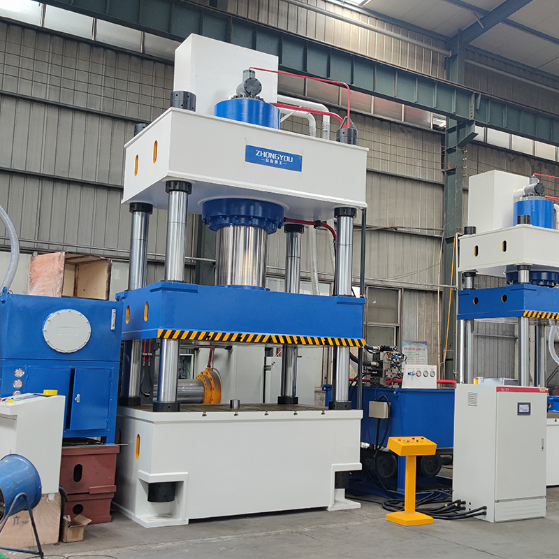 800吨三梁四柱油压机  防弹板液压机