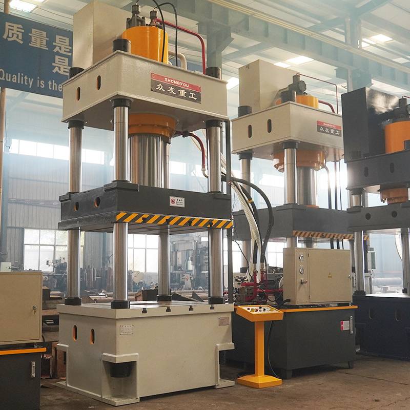 400吨井盖液压机   树脂热压成型压力机  