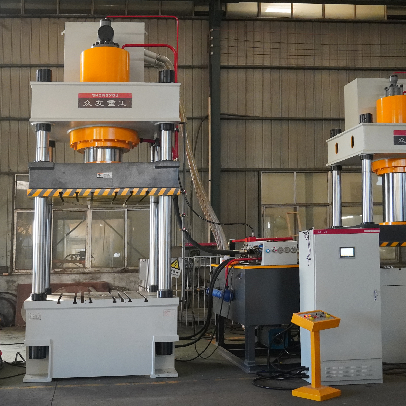 玻璃钢电缆支架压力机          复合材料模压成型液压机