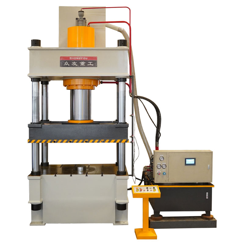 400吨三梁四柱油压机   金属冲压成成型