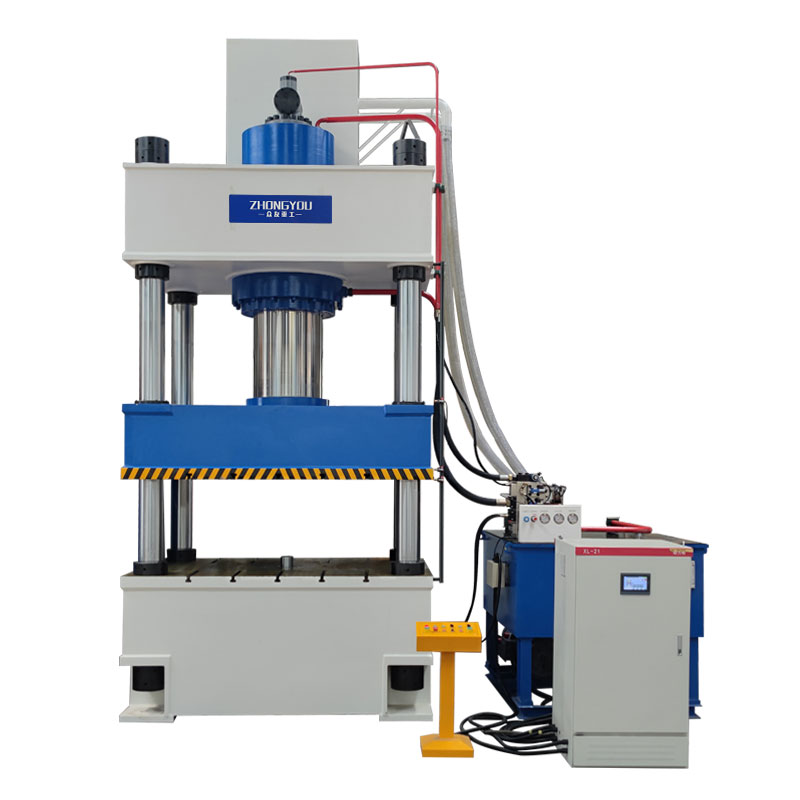 800吨三梁四柱油压机  防弹板液压机