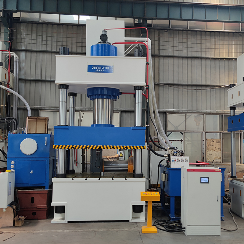 800吨三梁四柱油压机  防弹板液压机