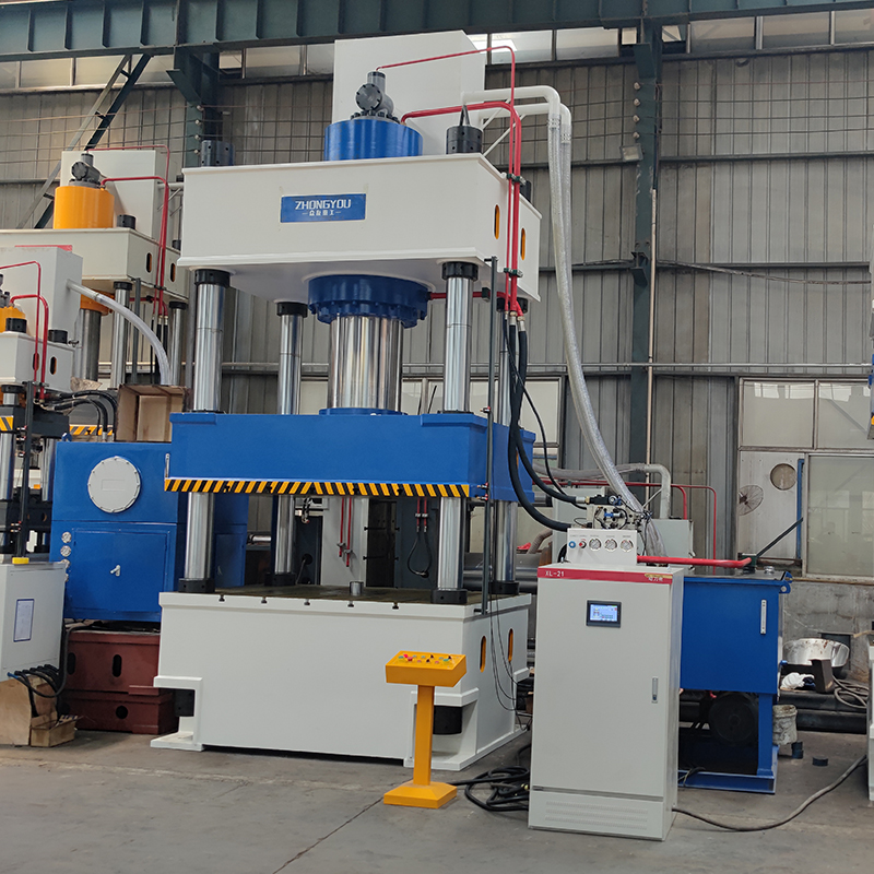 800吨三梁四柱油压机  防弹板液压机