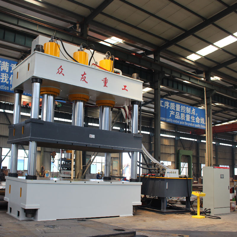 大型1200吨压力机   玻璃钢电缆桥架成型液压机