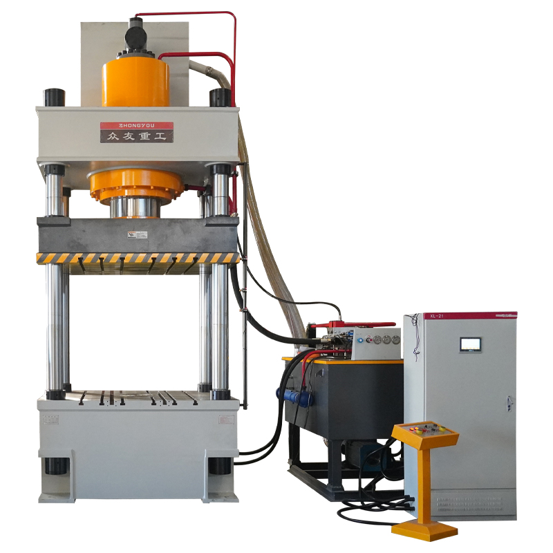 玻璃钢电缆支架压力机          复合材料模压成型液压机