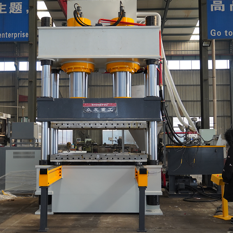 玻璃钢风机外壳模压成型压力机 800T双缸液压机