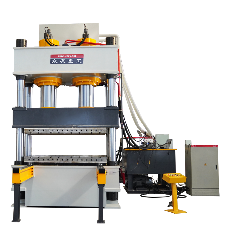 玻璃钢风机外壳模压成型压力机 800T双缸液压机