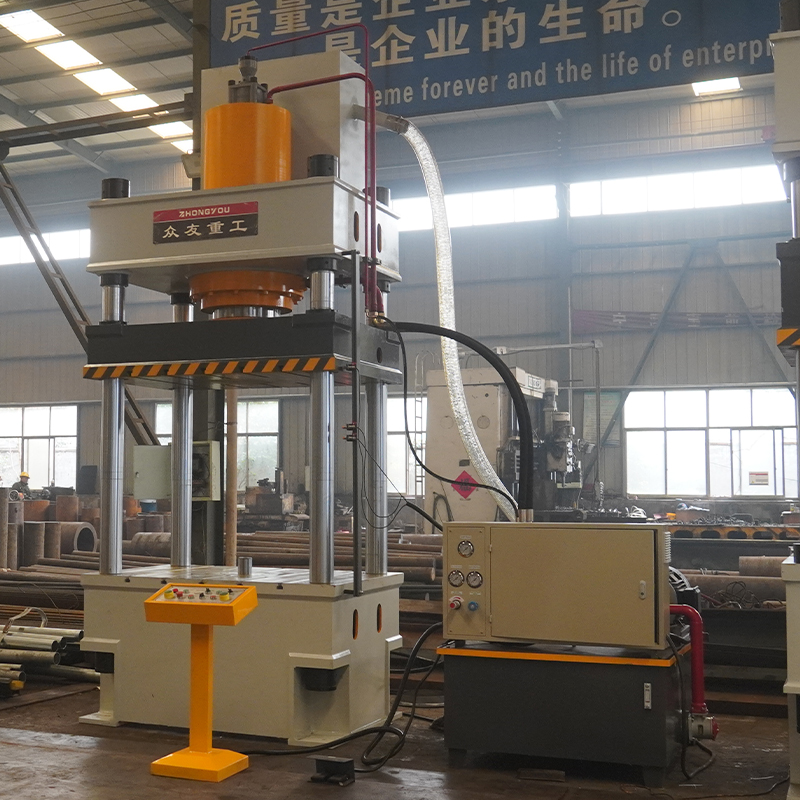 315吨防弹头盔油压机 芳纶防爆头盔四柱液压机