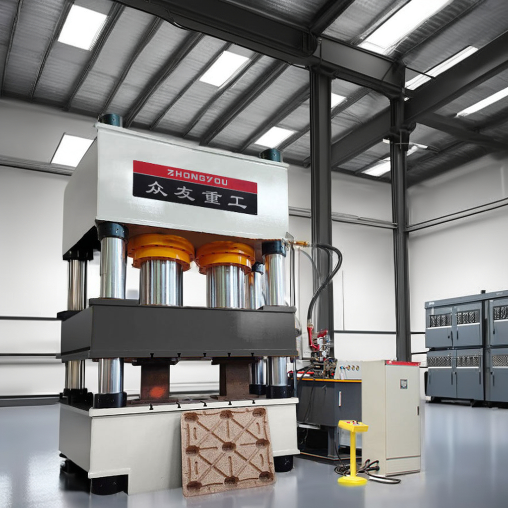 椰壳托盘成型液压机 木屑颗粒模压成型压力机