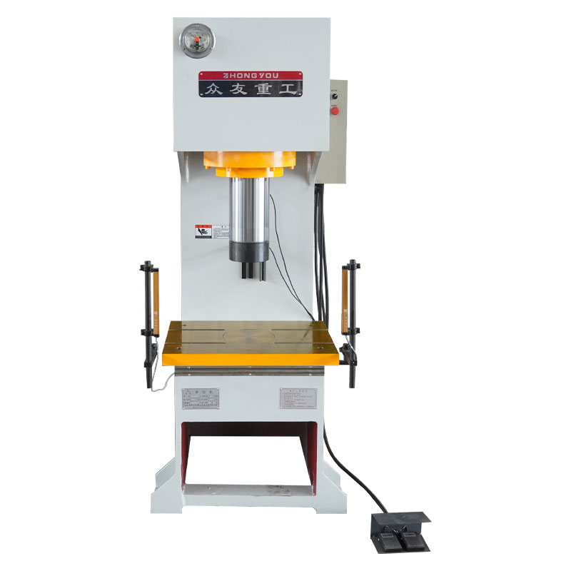 100吨C型单柱液压机   轴承校正单臂