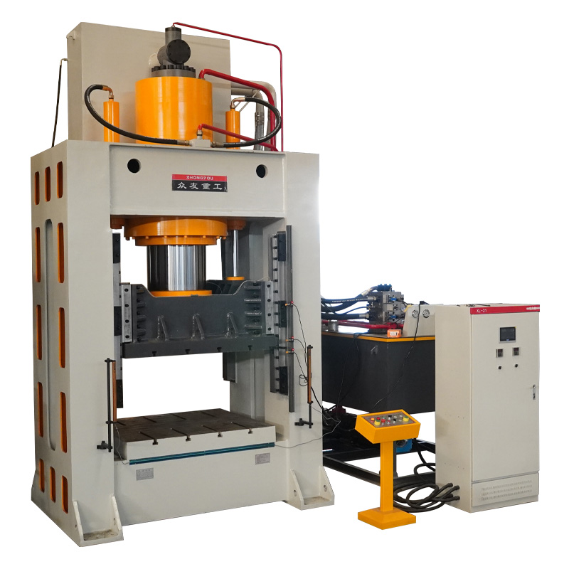 630吨框式液压机铜挤压