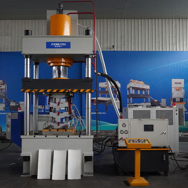 315PE防弹插板液压机   四柱热压机