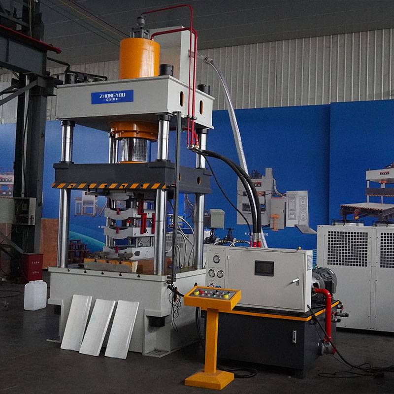 315PE防弹插板液压机   四柱热压机