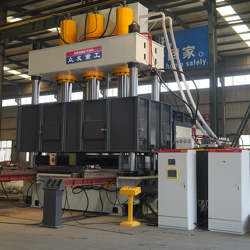 1000吨玻SMC玻璃钢化粪池液压机  复合材料热压机