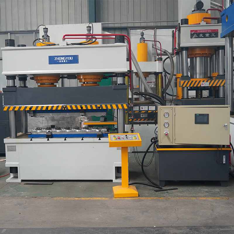 315吨金属彩石瓦压制成型液压机  四柱油压机