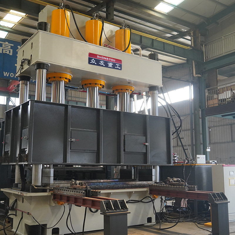 1000吨玻SMC玻璃钢化粪池液压机  复合材料热压机